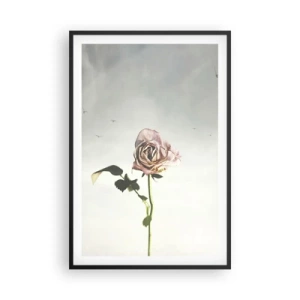 Poster in cornice nera - Il benvenuto alla primavera - 61x91 cm