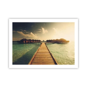 Poster - Caldo invito - 70x50 cm