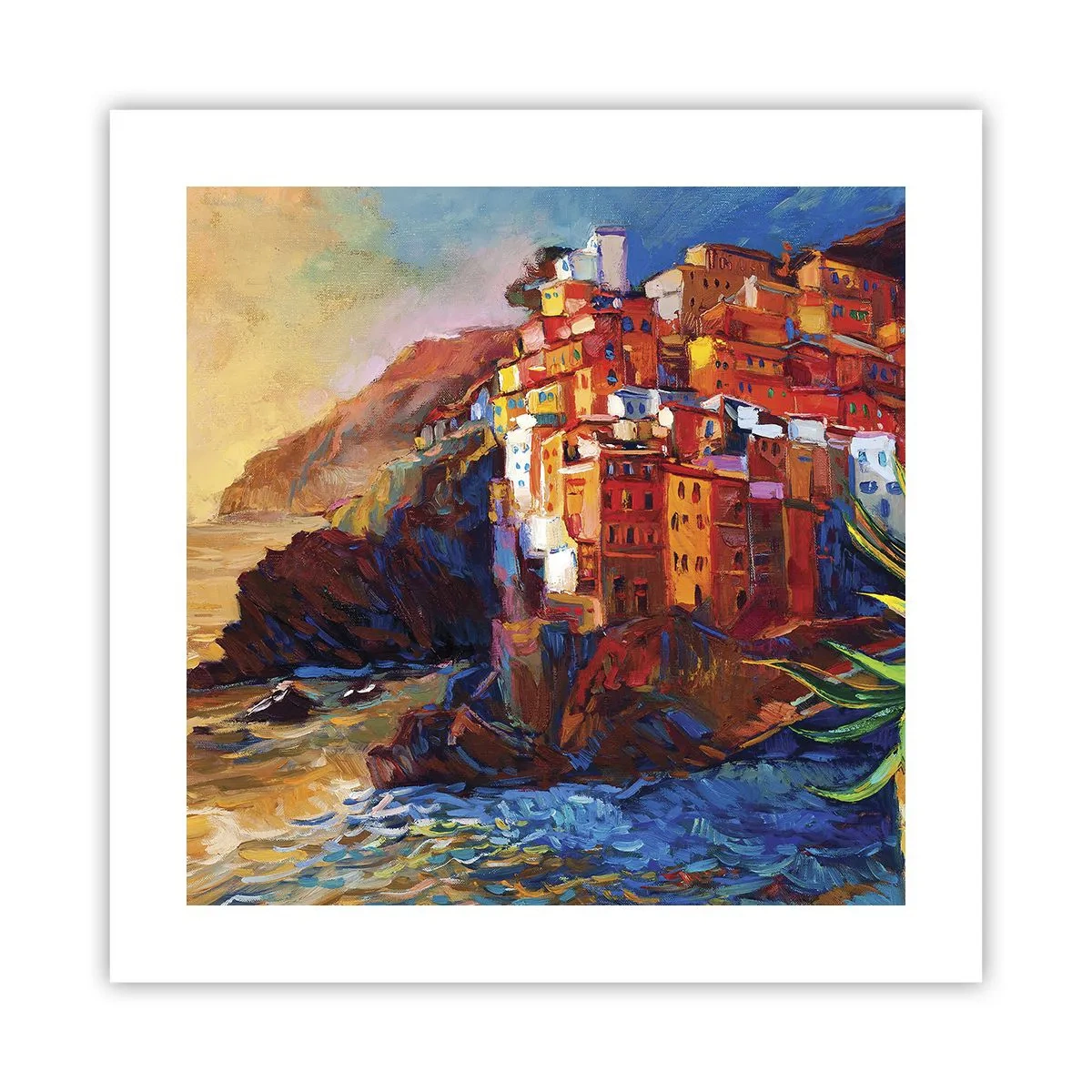Poster - Atmosfera italiana - 40x40 cm