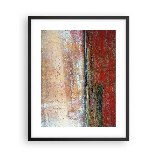 Poster in cornice nera - Forse è il mare - 40x50 cm