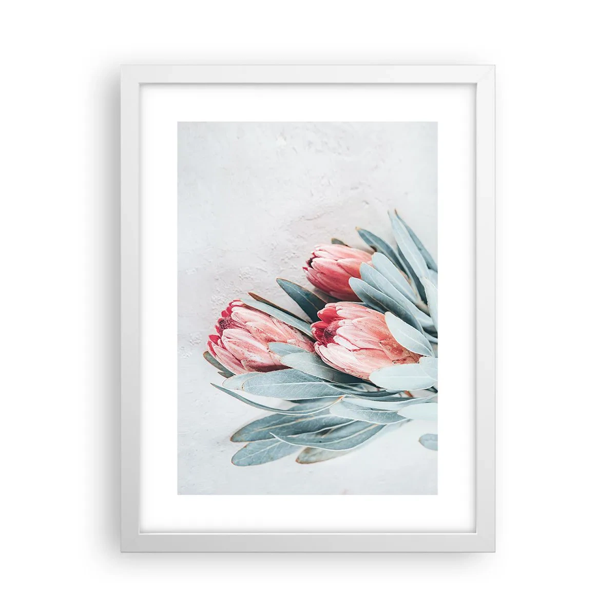 Poster in cornice bianca - Imbarazzati per la propria bellezza - 30x40 cm