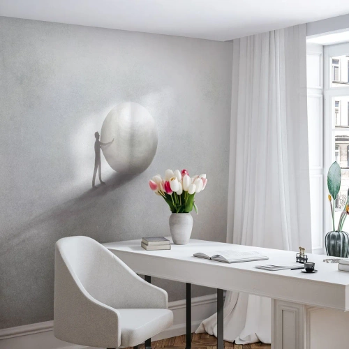 Fotomurali Premium Sand - Il gioco della vita - Astrazione, Pezzo, Uomo - 150x105 cm