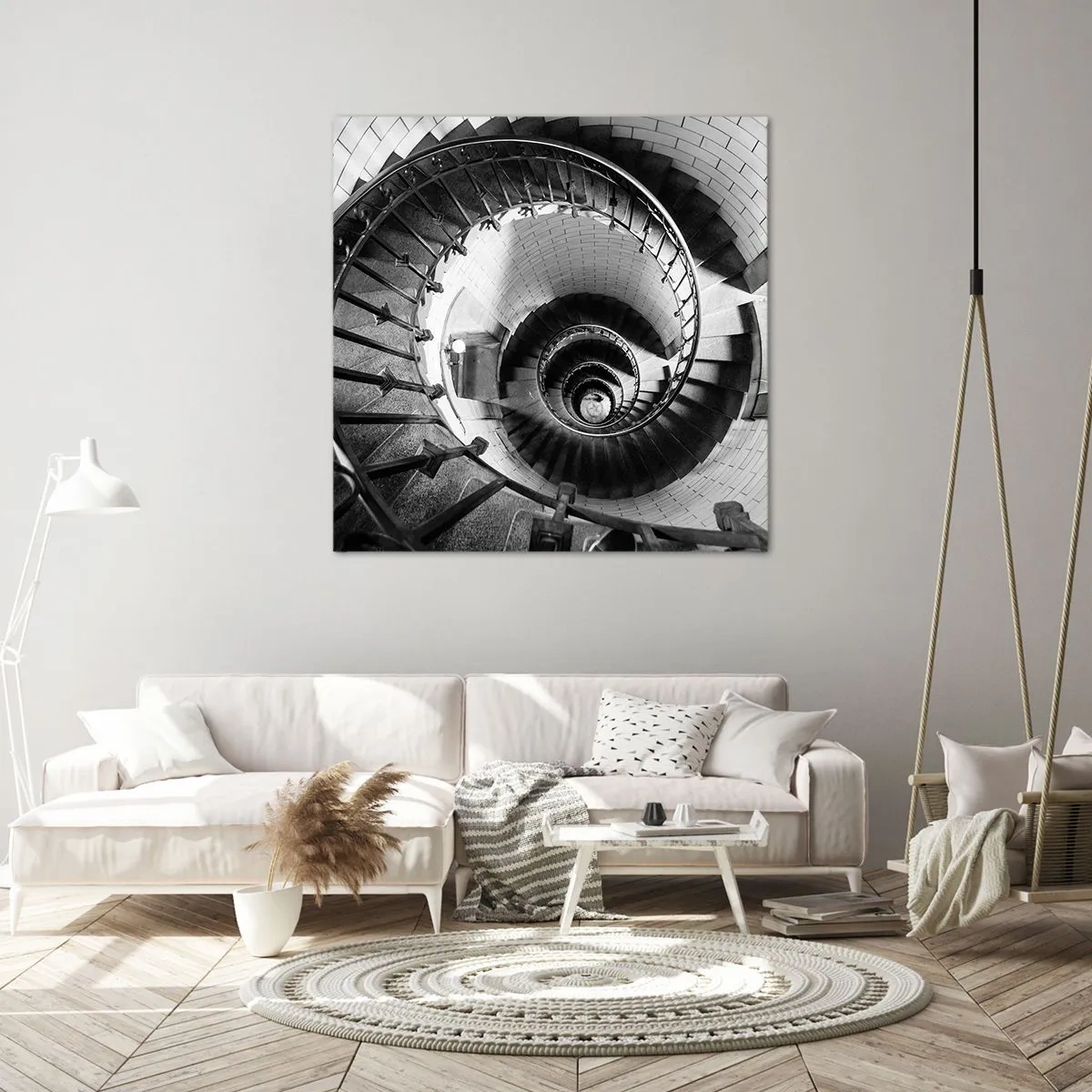 Quadro su tela - Stampe su Tela - Ancora più in alto - 40x40 cm