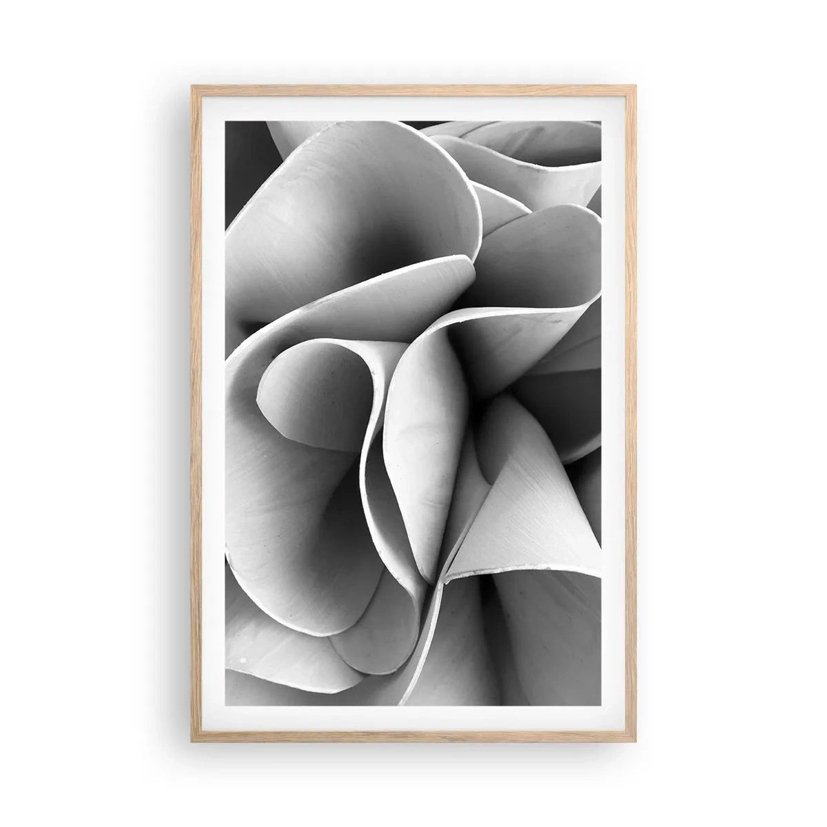 Poster in cornice rovere chiaro - Avviene nello spazio - 61x91 cm