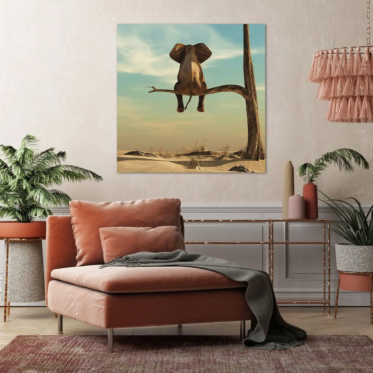 Quadro su tela - Stampe su Tela - Nuovo punto di vista - 40x40 cm