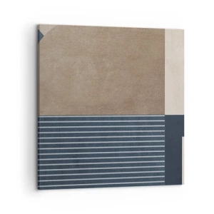 Quadro su tela - Stampe su Tela - Composizione di semplicità e rotondità - 50x50 cm