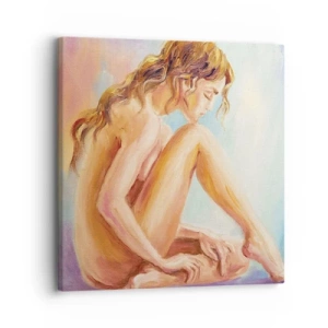 Quadro su tela - Stampe su Tela - Nudo di giovane - 30x30 cm