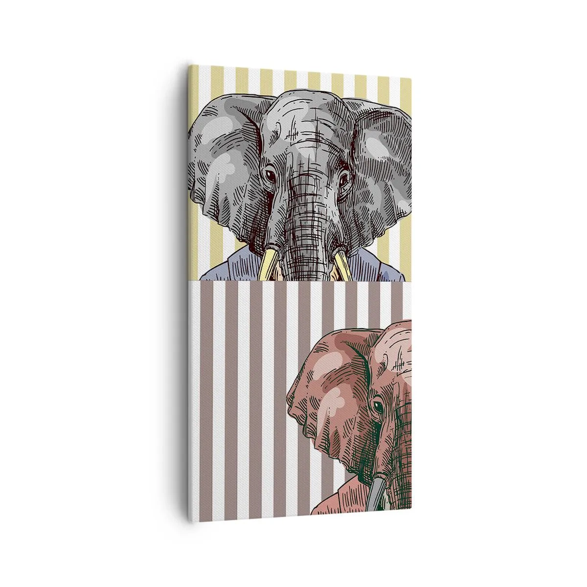 Quadro su tela - Stampe su Tela - Elegante di natura - 55x100 cm