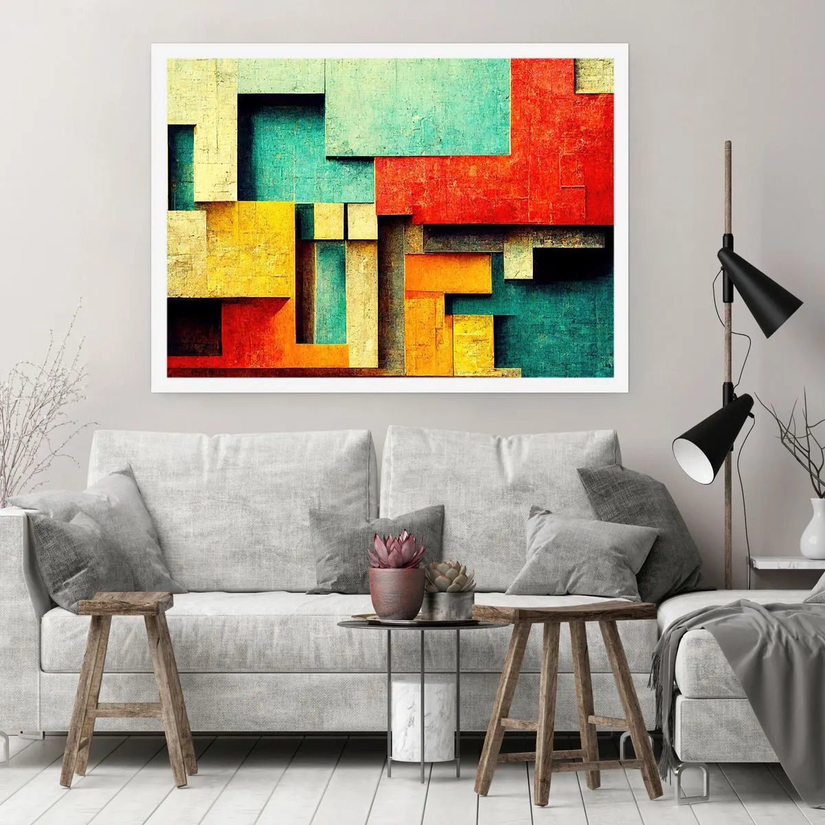 Poster - Il festival degli angoli retti - 91x61 cm