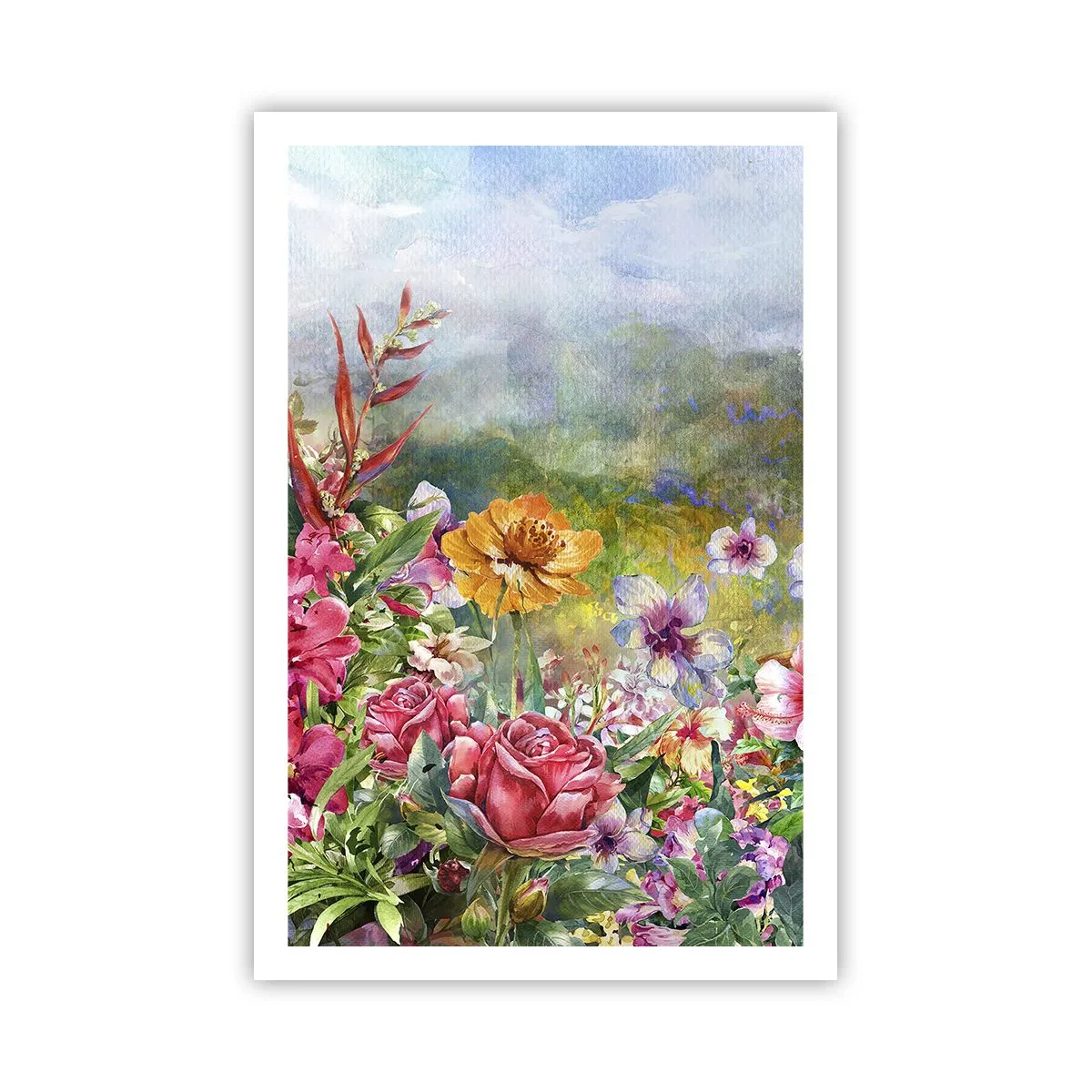 Poster - Il giardino impazzito - 61x91 cm