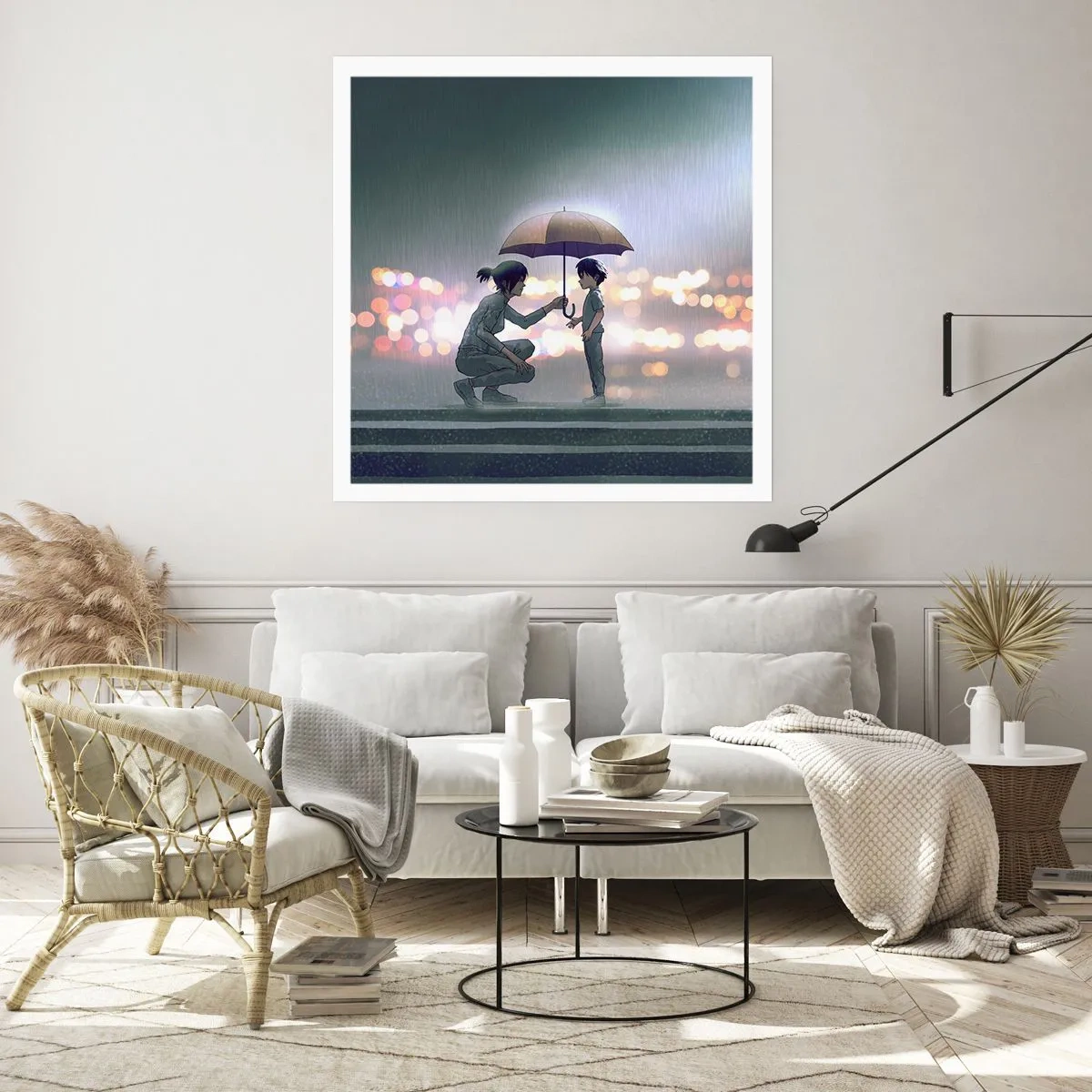 Poster - E già tutto va bene - 40x40 cm