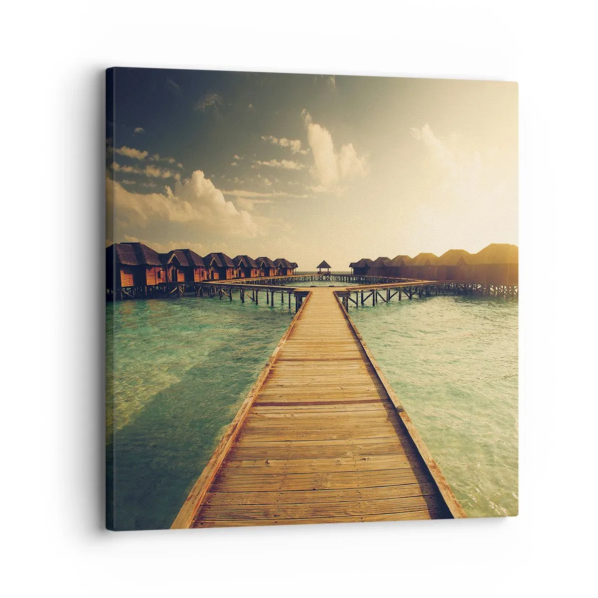 Quadro su tela - Stampe su Tela - Caldo invito - 30x30 cm