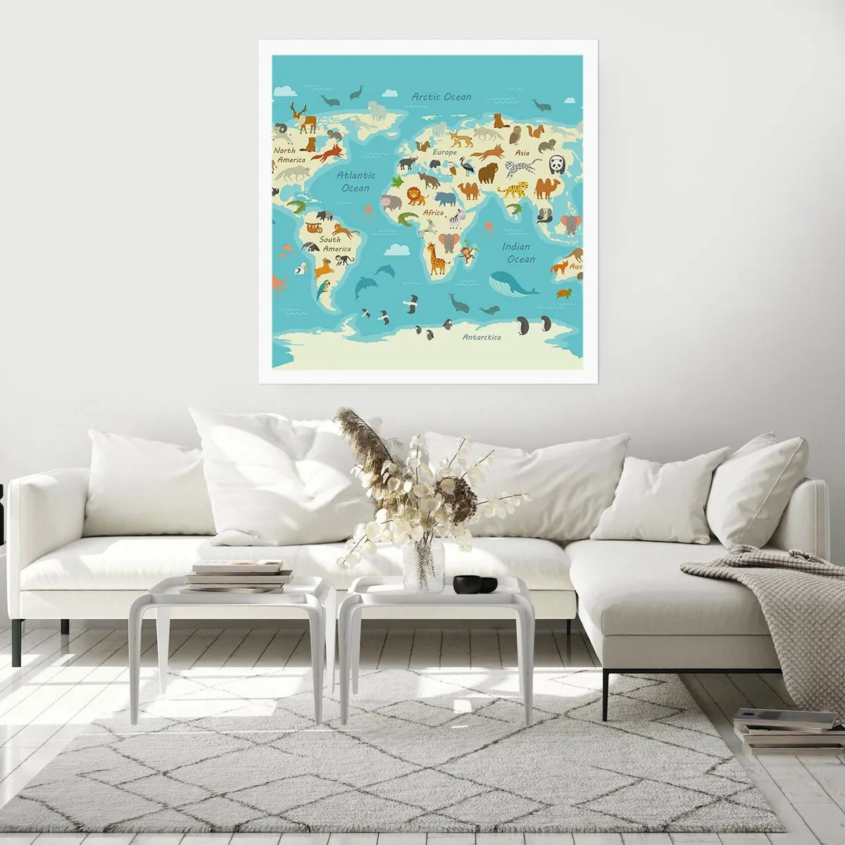 Poster - Buoni vicini - 50x50 cm