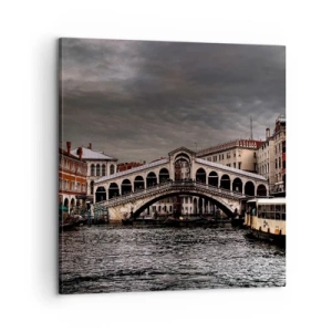 Quadro su tela - Stampe su Tela - Promessa di una sera a Venezia - 60x60 cm
