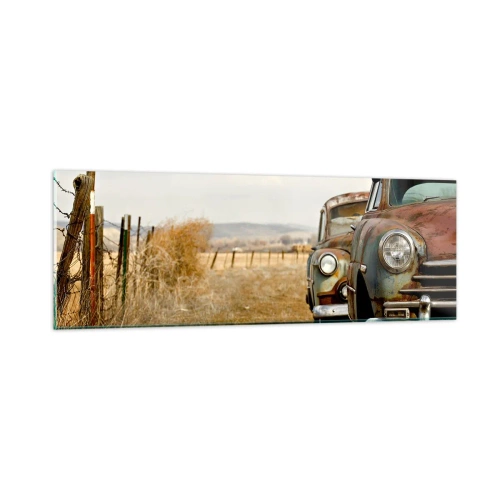 Quadro su vetro - Meritato riposo - 90x30 cm