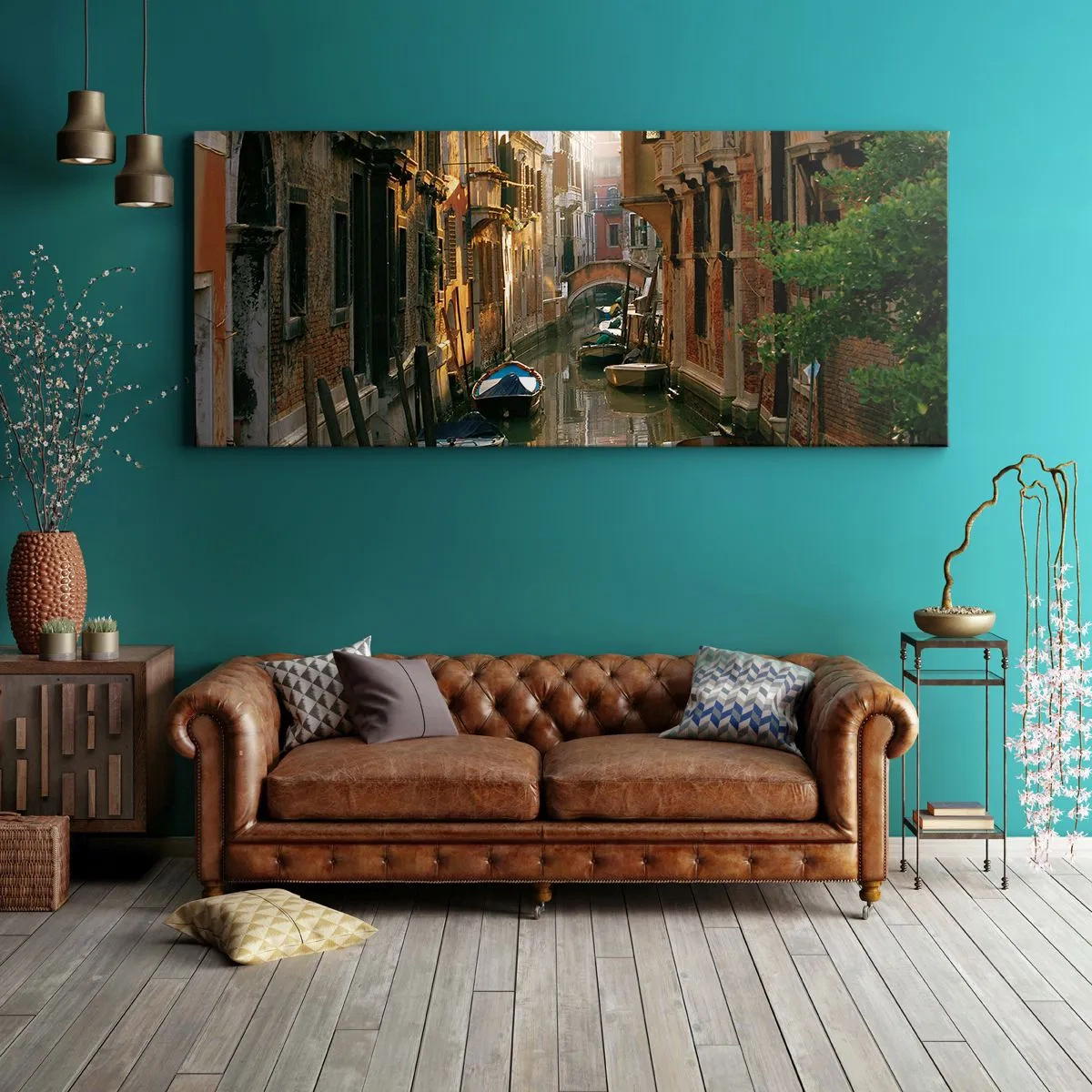 Quadro su tela - Stampe su Tela - Un angolo di Venezia - 90x30 cm