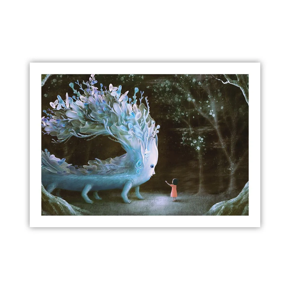 Poster - Incontro fantastico - 70x50 cm