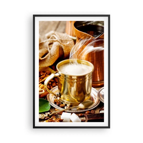 Poster in cornice nera - Buona giornata! - 61x91 cm