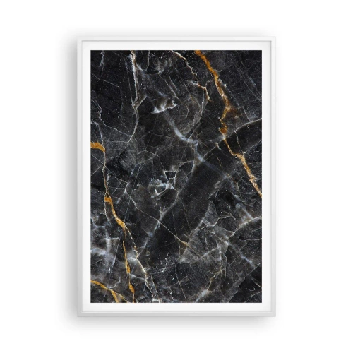 Poster in cornice bianca - La vita interiore delle pietre - 70x100 cm