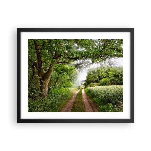 Poster in cornice nera - Et in Arcadia ego - 50x40 cm