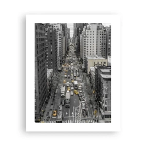 Poster - La vita a New York - 40x50 cm