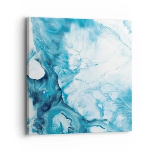 Quadro su tela - Stampe su Tela - Concerto di blu - 30x30 cm