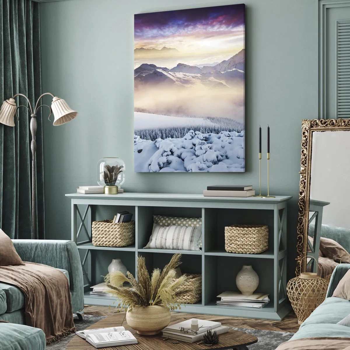 Quadro su tela - Stampe su Tela - Forza e purezza della natura - 45x80 cm