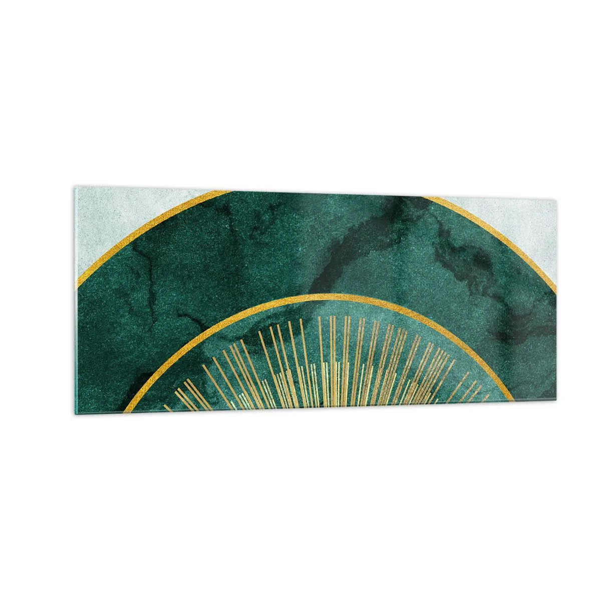 Quadro su vetro - Un altro sistema solare - 100x40 cm
