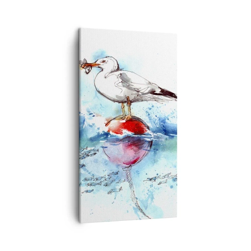 Quadro su tela - Stampe su Tela - Buona pesca - 45x80 cm