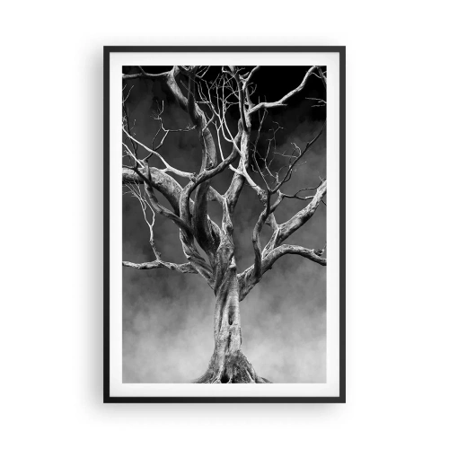 Poster in cornice nera - Primordiale e sacro - 61x91 cm