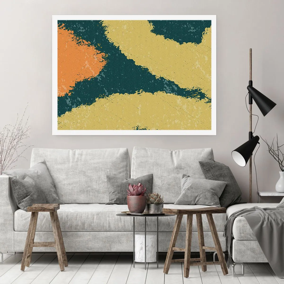 Poster - Astrazione: movimento lento - 91x61 cm