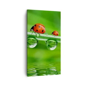 Quadro su tela - Stampe su Tela - In cammino per tutta l'estate - 45x80 cm