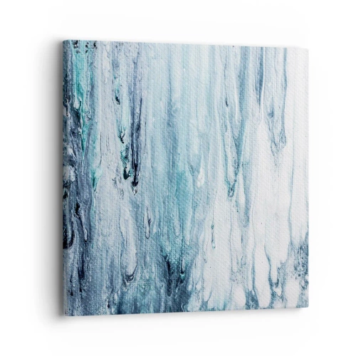 Quadro su tela - Stampe su Tela - Ghiaccio blu - 30x30 cm