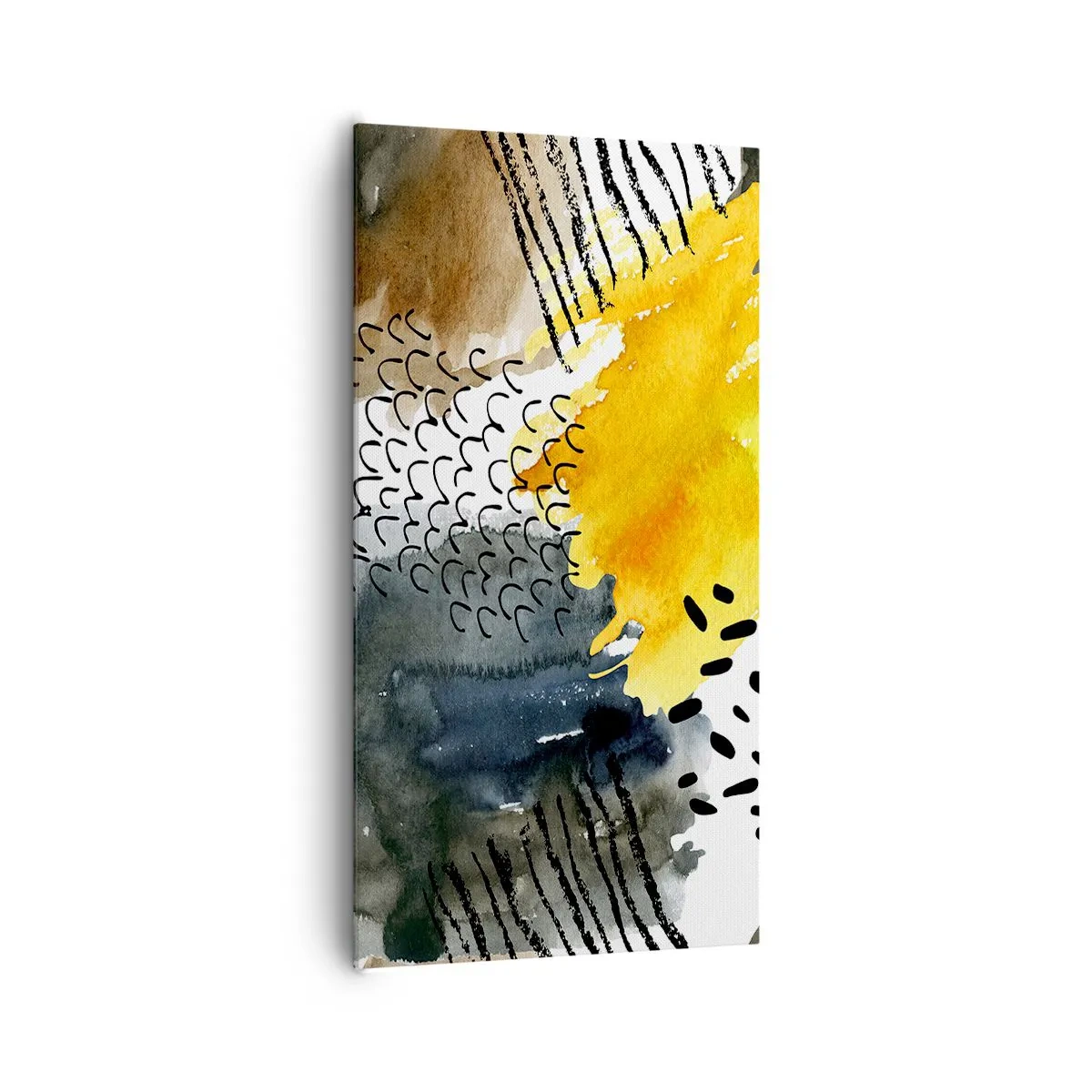 Quadro su tela - Stampe su Tela - L'incontro degli elementi - 65x120 cm