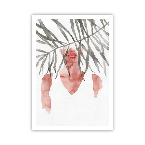 Poster - Dama dei tropici - 70x100 cm