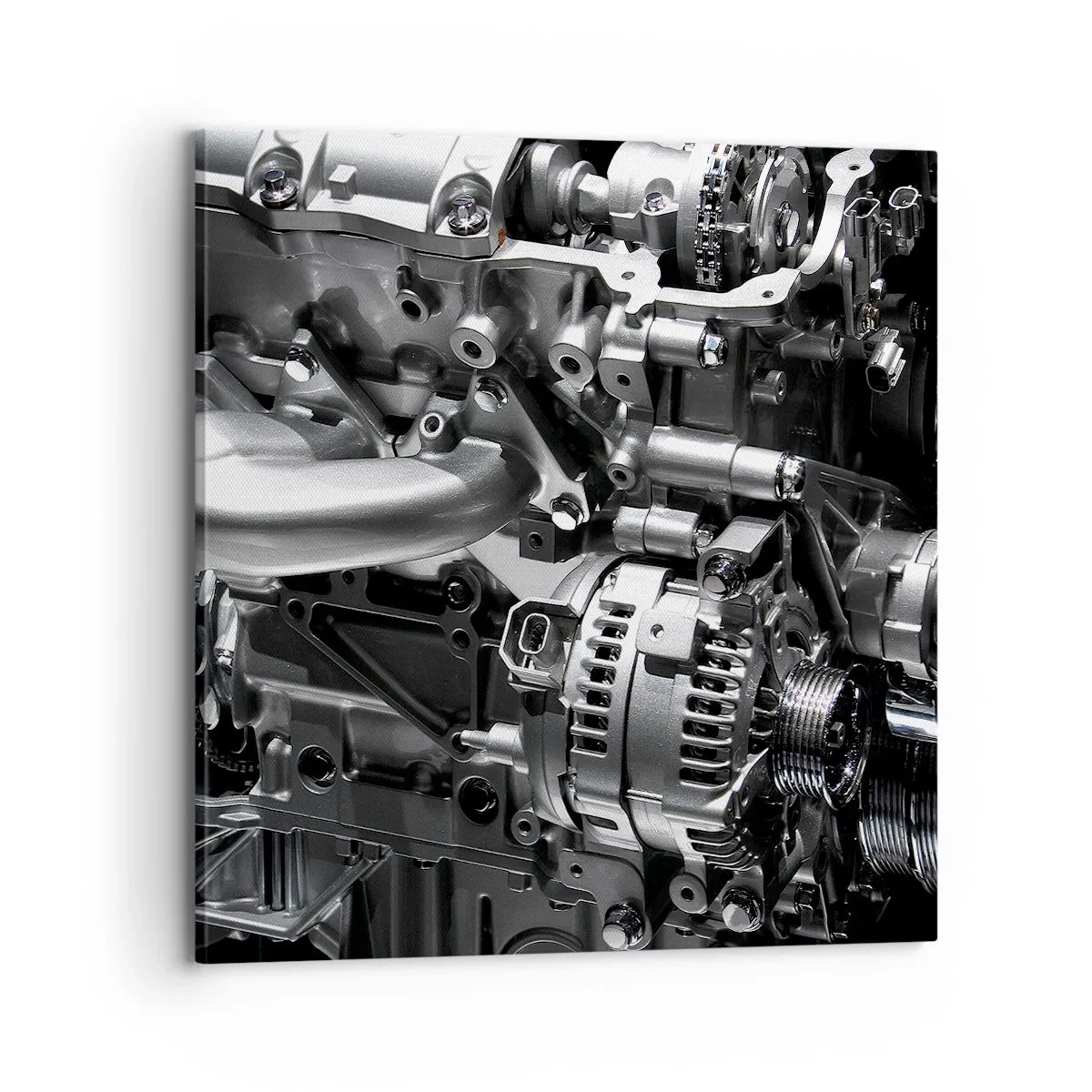 Quadro su tela - Stampe su Tela - D'acciaio, bello, forte - 70x70 cm