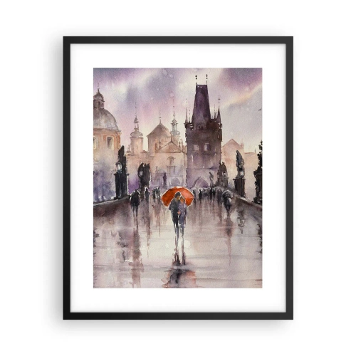 Poster in cornice nera - Le persone non cambiano - 40x50 cm