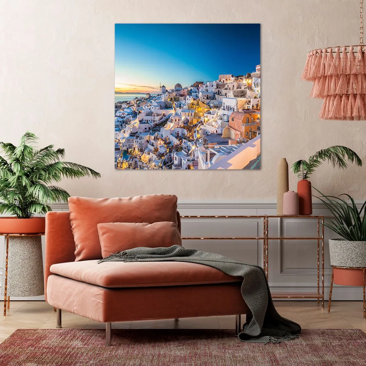 Quadro su tela - Stampe su Tela - Essenza della grecità - 30x30 cm