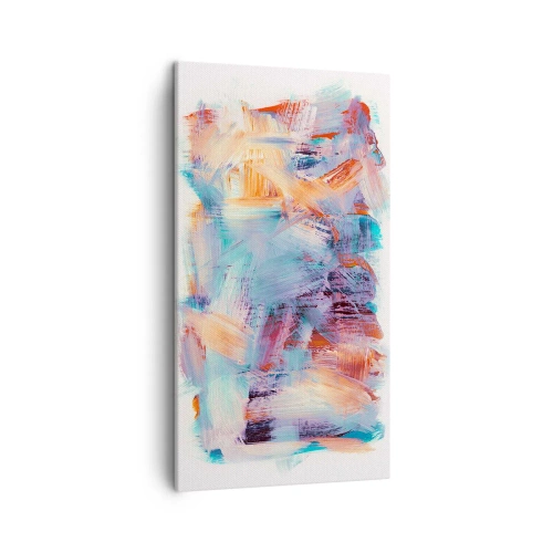 Quadro su tela - Stampe su Tela - Caos colorato - 45x80 cm