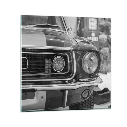 Quadro su vetro - A rotta di collo - 30x30 cm