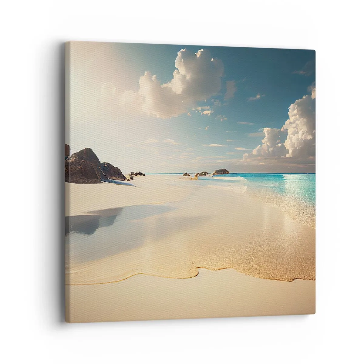 Quadro su tela - Stampe su Tela - Giornata ideale - 40x40 cm