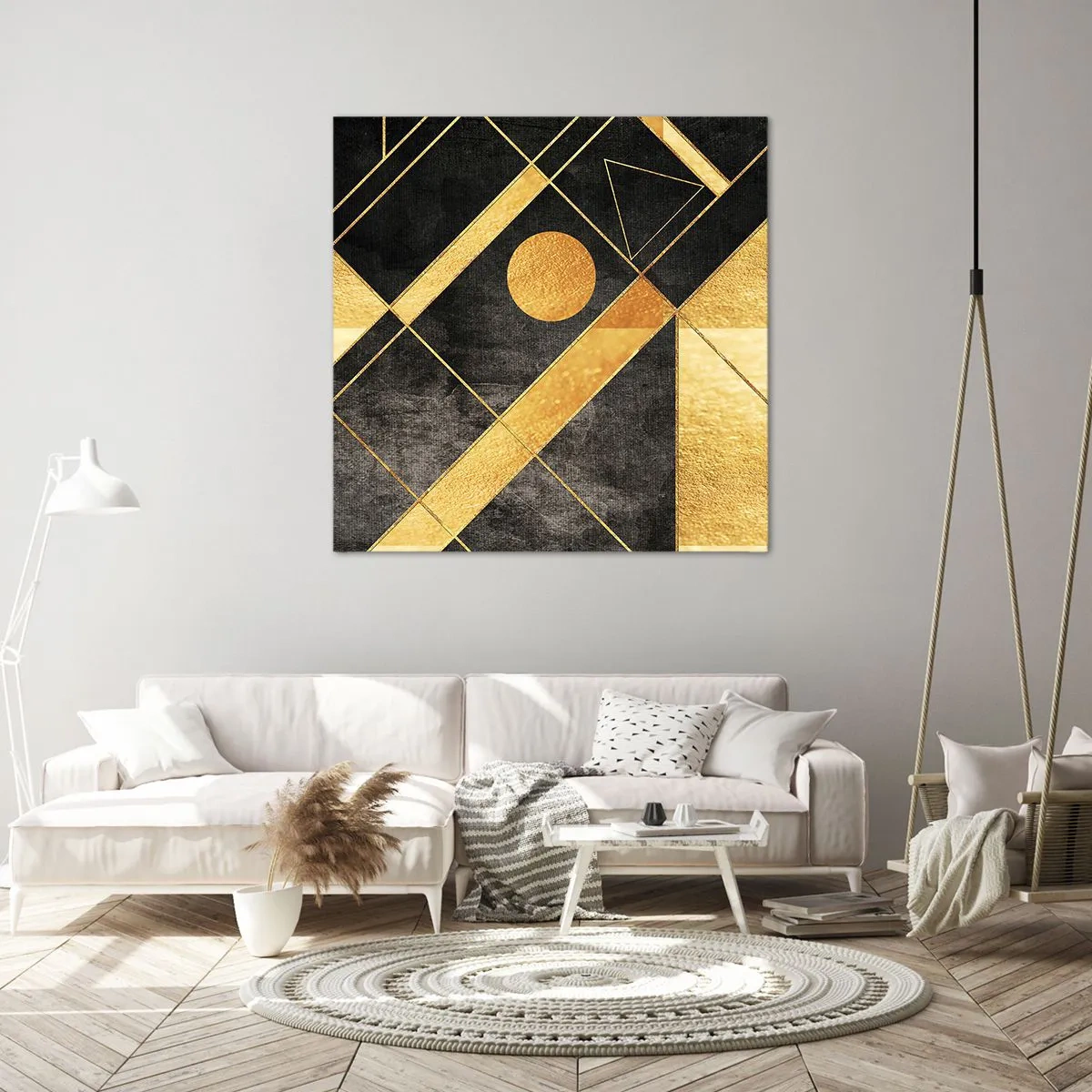 Quadro su tela - Stampe su Tela - Sole del deserto - 70x70 cm