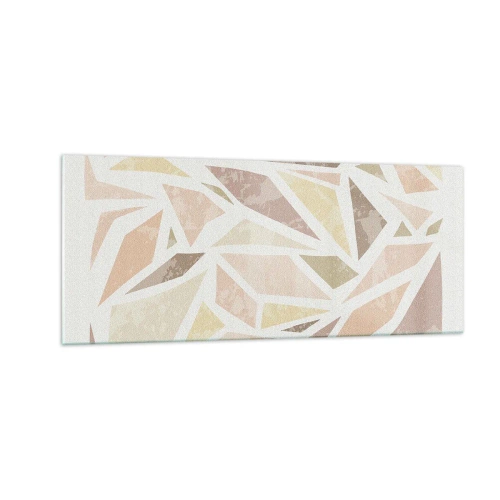 Quadro su vetro - Composizione da vetrata - 100x40 cm