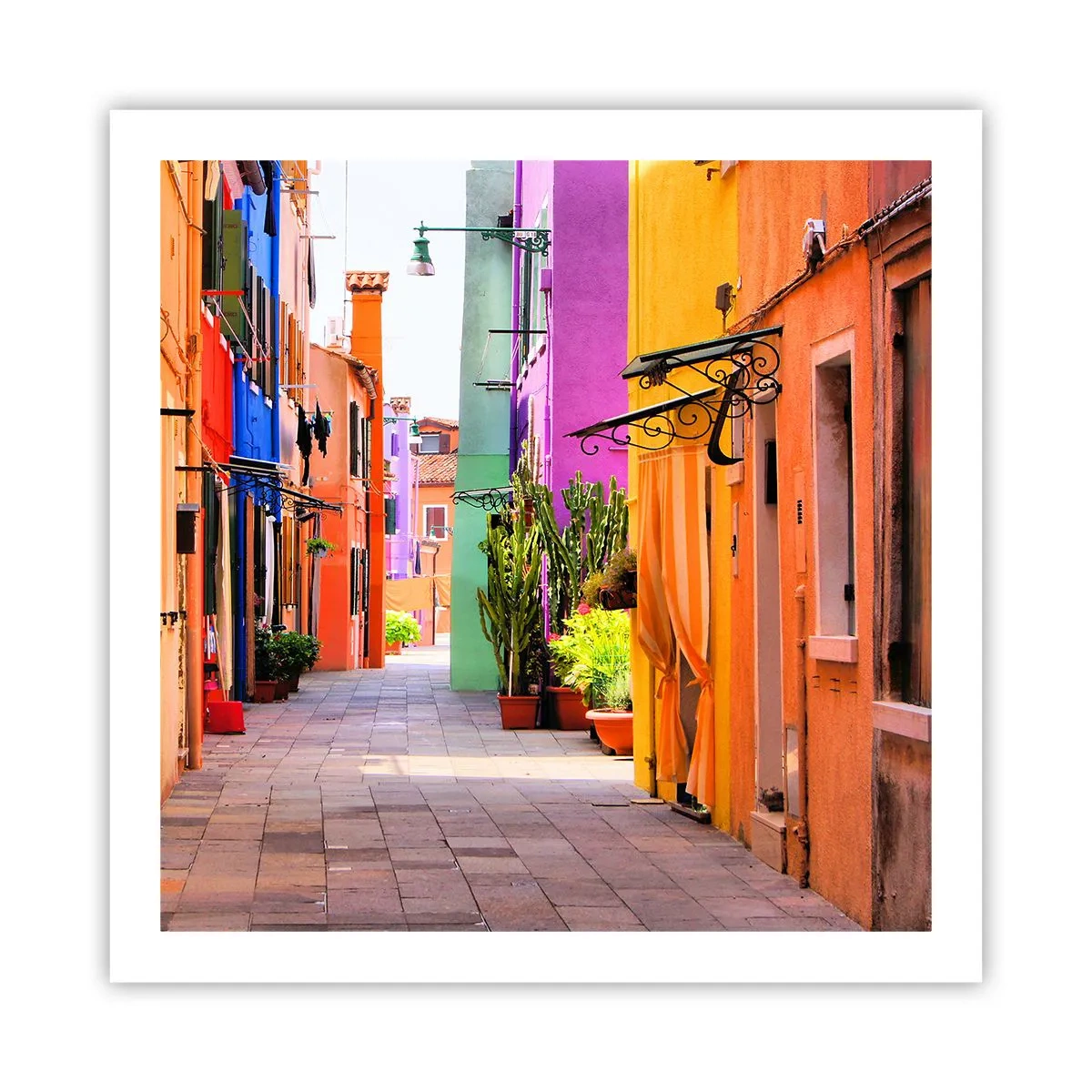 Poster - Angolo multicolore - 60x60 cm