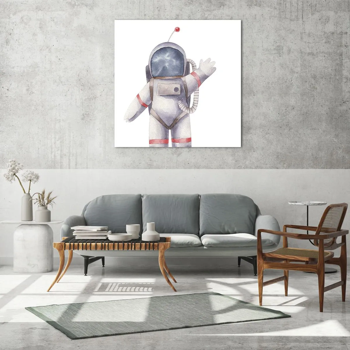 Quadro su vetro - Ci vediamo! - 30x30 cm