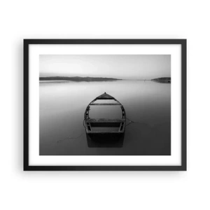 Poster in cornice nera - Nostalgia e malinconia - 50x40 cm