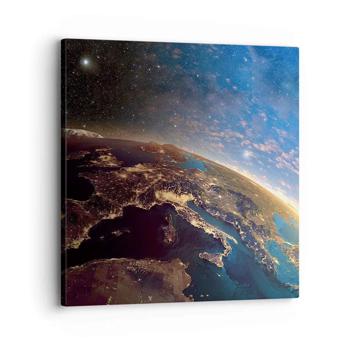 Quadro su tela - Stampe su Tela - Guardiamoci da lontano - 30x30 cm
