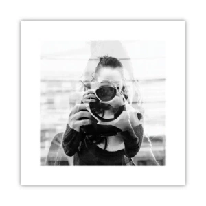 Poster - Il creatore e il materiale - 30x30 cm