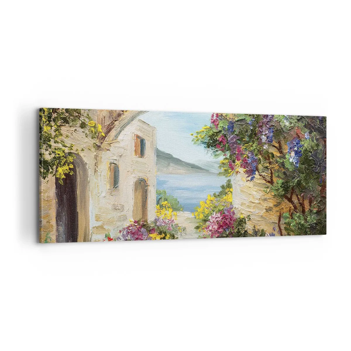 Quadro su tela - Stampe su Tela - La bellezza della provincia costiera - 100x40 cm