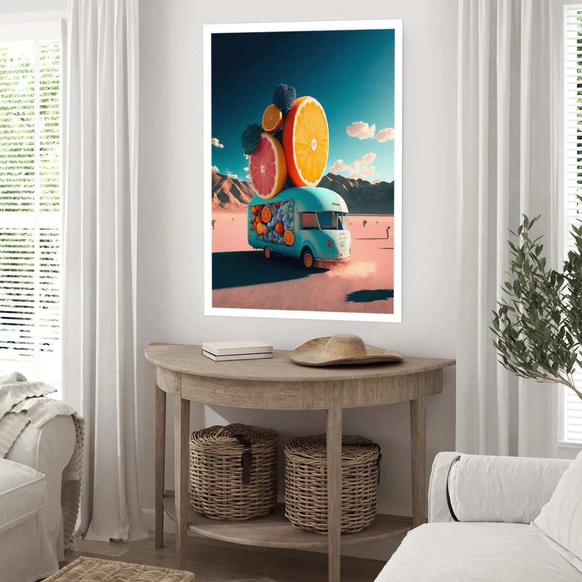 Poster - Il sapore delle vacanze - 40x50 cm